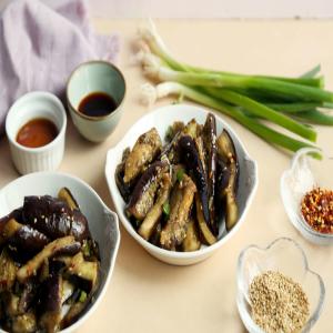 Korean Gaji Namul (Korean Eggplant Side Dish)_image