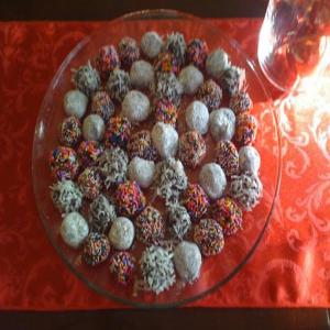 Dark Chocolate Fudge Balls image