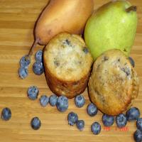 Blueberry Pear Muffins_image