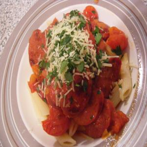 Rigatoni With Chorizo and Tomato_image