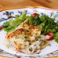 Chicken Alfredo Ravioli Lasagna Recipe by Tasty image