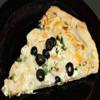 Shrimp and Feta Greek Style Pizza image
