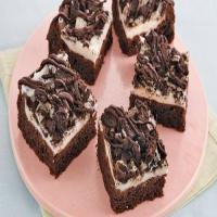 Black-and-White Cake Mix Brownies image