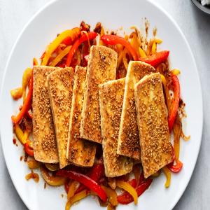 Crispy Sesame Tofu With Vegetables Recipe_image