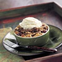 Apple and Cranberry Crisps with Ginger-Pecan Topping image