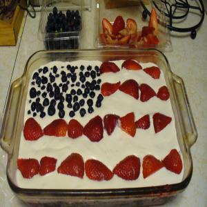Quick'n'easy U.s. Flag Gelatin Dessert_image