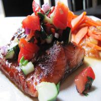 Savory Summer Salmon and Refreshing Relish Recipe_image