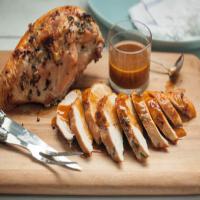 Roast Turkey Breast with Apple Cider Gravy_image