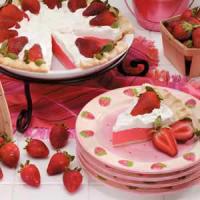 Strawberry Yogurt Pie image