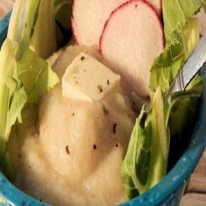Cauliflower Radish Garlic Mash Recipe_image