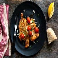 Lemon and Garlic Chicken With Cherry Tomatoes image