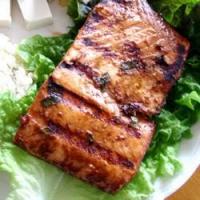 Firecracker Grilled Alaska Salmon Recipe image