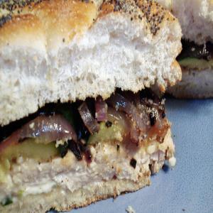 Chicken and Vegetable Paninis With Tarragon Mayonnaise_image