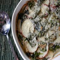 Spinach and Potatoes Au Gratin_image