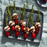 Caprese Skewers with Plum Balsamic Drizzle_image