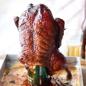 Cider can soy-glazed duck image