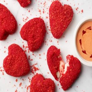 Flamin' Hot Cheeto Mozzarella Hearts image