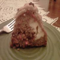 Apple Carrot Cake With Cream Cheese Filling & Praline Icing_image