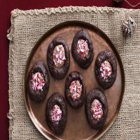 Chocolate-Peppermint Thumbprint Cookies_image