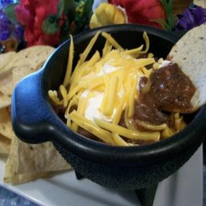 Simple Taco Beans With Fritos_image