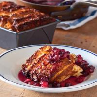 Cranberry-Maple Bread Pudding image