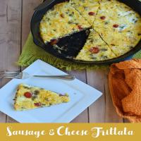 Sausage and Cheese Frittata_image