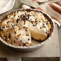 Chocolate Peanut Butter Pudding Pie_image