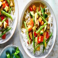 Vegan Thai Curry Vegetables image