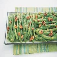 Green Beans with Orange Essence and Toasted Maple Pecans image