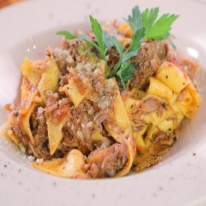 Pappardelle with Pork Short Ribs (con Costine di Maiale) image