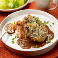 Vegetarian Chicken-Fried Portobello Mushroom Steaks image