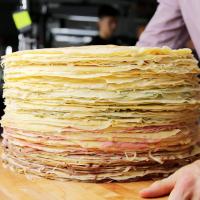 100-Layer Giant Crepe Cake Recipe by Tasty image