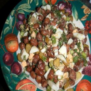 Egyptian Brown Bean Salad_image