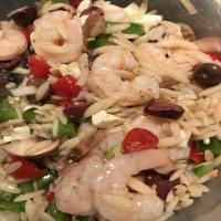 Greek-Style Shrimp and Orzo Salad_image