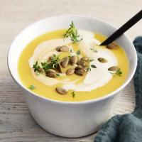 Butternut Squash, Potato and Ginger Soup image