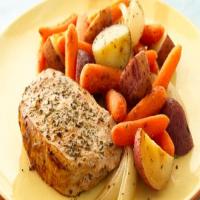 Herb Roasted Pork Chops and Vegetables_image