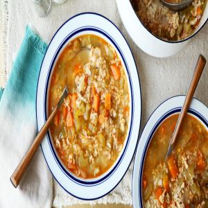 Ground Turkey and Rice Soup image