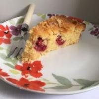 Raspberry and almond cake image