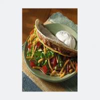 Double-Decker Vegetarian Tacos image