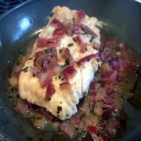 Cod With Onions and Chives (Kabeljau Mit Schnittlauch Zwiebeln)_image