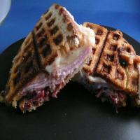 Waffle Iron Reuben Sandwich - Emeril Lagasse_image