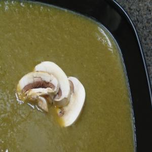 Vegetarian Cream of Mushroom Soup image