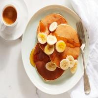 Banana Sour Cream Pancakes image