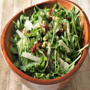 Arugula Salad with Asiago and Cranberries_image