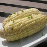 Corn With Jalapeno-Garlic Butter_image