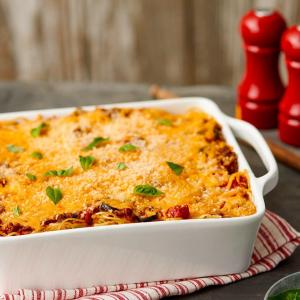 Baked Spaghetti from Borden® Cheese_image