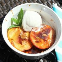 Brandy Baked Peaches_image