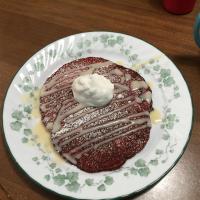 Dessert for Breakfast - Red Velvet Pancakes_image