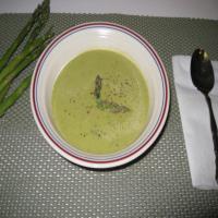 Gluten-Free Cream of Asparagus Soup image
