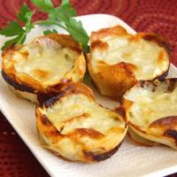 Muffin Tin Potatoes Gratin_image
